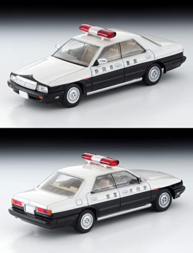 1/64 Scale Tomica Limited Vintage NEO TLV-N288a Nissan Cedric Cima Patrol Car (Shizuoka Prefectural Police)