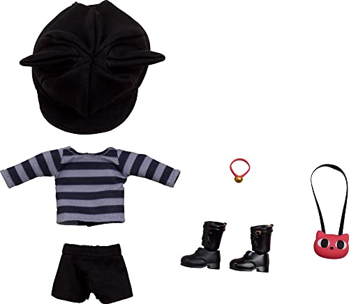 Nendoroid Doll Outfit Set Cat-Themed Outfit (Gray)