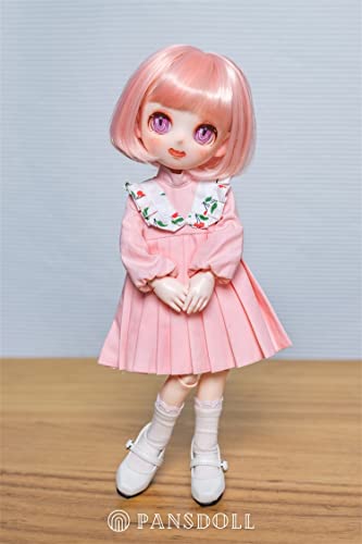 Pansdoll Candy House Series Paris Pink Dress 1/6 Scale Doll