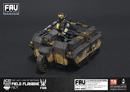 TOYS ALLIANCE LIMITED "ACID RAIN" 1/18 SCALE FAV-A02 Field Flakbike FB7f