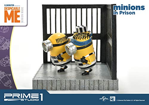 Prime Collectible Figure "Despicable Me 3" Minions in Prison Statue PCFMINI-05