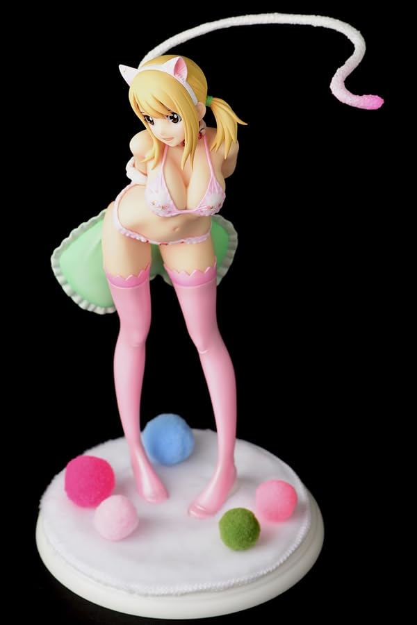 "Fairy Tail" Lucy Heartfilia Sakura Cat Gravure Style