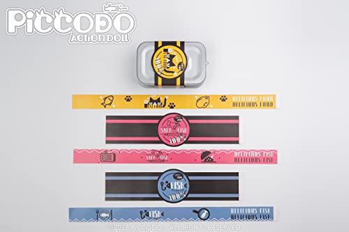 PICCODO ACTION DOLL FISH CAN STORAGE CASE