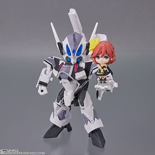 TINY SESSION "Macross Delta" VF-31F Siegfried (Messer Ihlefeld Fighter) with Kaname Buccaneer