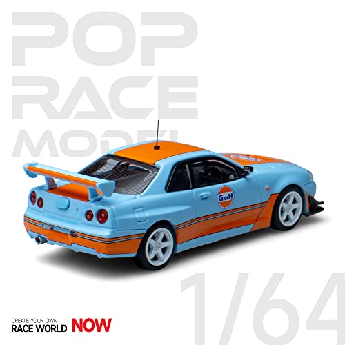 1/64 GTR R34 Gulf Oil Livery