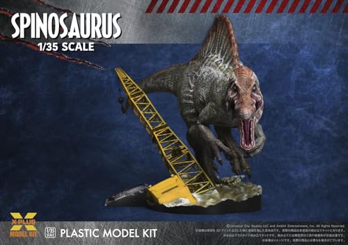 1/35 Scale "Jurassic Park III" Spinosaurus Plastic Model Kit