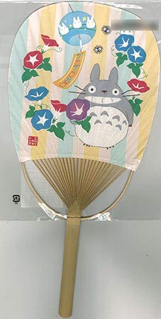 "My Neighbor Totoro" Uchiwa Morning Glory & Wind Chimes