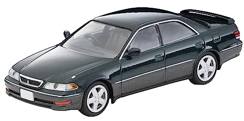 1/64 Scale Tomica Limited Vintage NEO TLV-N299b Toyota Mark II 2.5 Tourer V (Dark Green / Grey) 1998