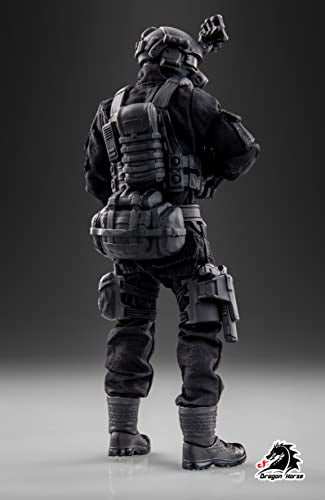 DRAGON HORSE DH-S001 SCP FOUNDATION SERIES MTF ALPHA-1 "RED RIGHT HAND" 1/12 SCALE ACTION FIGURE