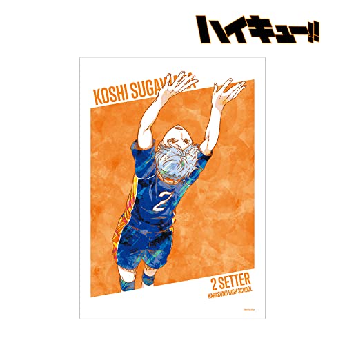 "Haikyu!!" Sugawara Koshi Ani-Art Vol. 2 A3 Matted Poster