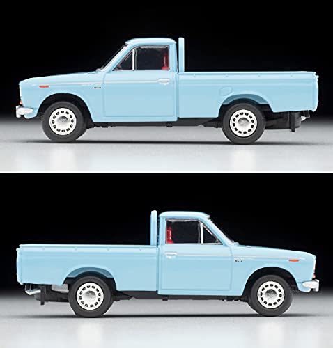 1/64 Scale Tomica Limited Vintage TLV-195b Datsun Truck 1500 Deluxe (Light Blue) with Figure