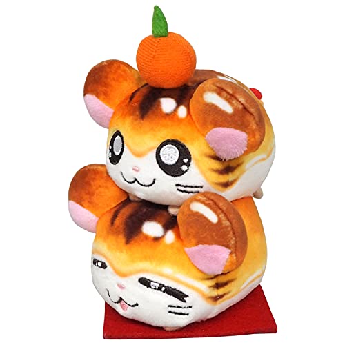 "Tottoko Hamutaro" Plush Japanese Zodiac Hamutaro Torahamu Mitarashi Kagamimochi
