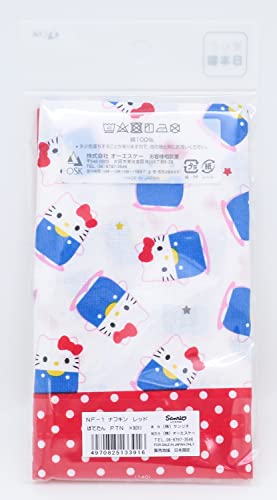 Sanrio Characters x Potetan Napkin NF-1 Hello Kitty Red
