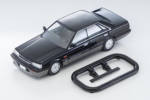 1/64 Scale Tomica Limited Vintage NEO TLV-N301b Nissan Skyline 4-door HT GTS Twin Cam 24V (Black / Silver) 1987