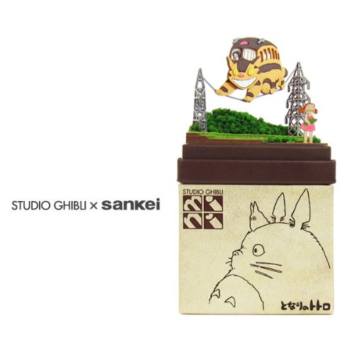Miniatuart Kit Studio Ghibli Mini "My Neighbor Totoro" Mei to Nekobas