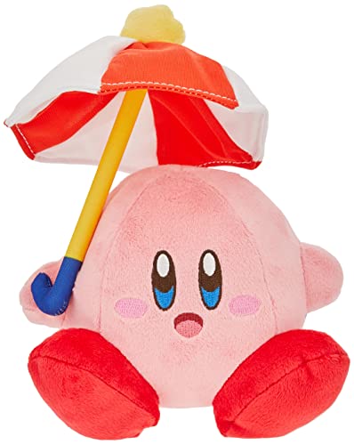 【Sanei Boeki】"Kirby's Dream Land" ALL STAR COLLECTION Plush KP23 Parasol Kirby (S Size)