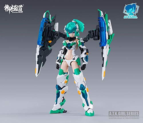 EASTERN MODEL A.T.K.GIRL BLACK TORTOISE PLASTIC MODEL KIT