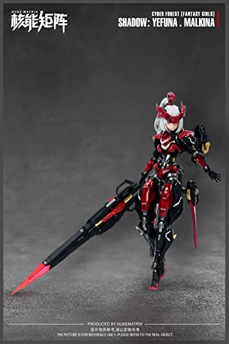 NUKE MATRIX "CYBER FOREST FANTASY GIRLS" SHADOW: YEFUNA MALKINA PLASTIC MODEL KIT