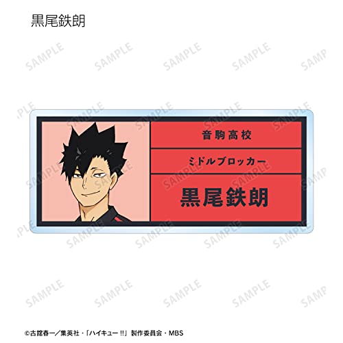 "Haikyu!!" Trading Acrylic Name Plate Uniform Ver.