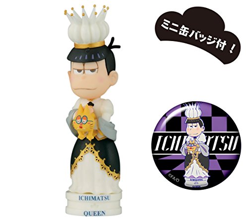 ESP Nyanko & Matsuno Ichimatsu (Queen version) Osomatsu-san World Collectable Figure -Chess Matsu- White Osomatsu-san - Banpresto