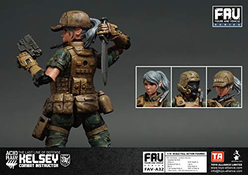 TOYS ALLIANCE LIMITED "ACID RAIN" 1/18 SCALE FAV-A32 KELSEY - COMBAT INSTRUCTOR