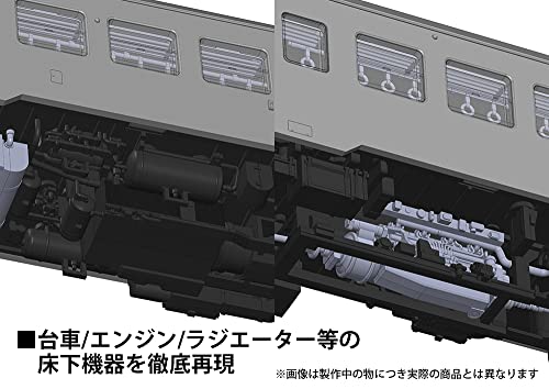 1/80 Scale Plastic Kit Kominato Railway KiHa 200 Series Early-term Type (Limited Edition Unpainted Specification)