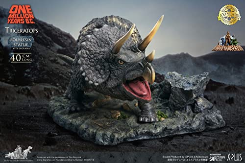 Star Ace Toys "One Million Years B.C." Triceratops Polyresin Statue