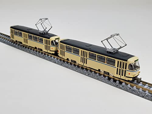 Railway Collection Leipzig Tram Tatra T4 Type 2 Car Set D