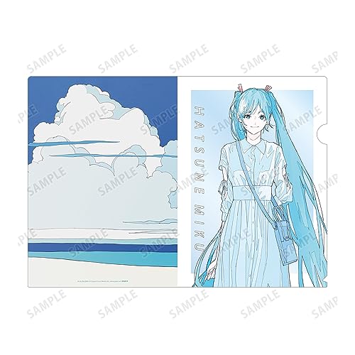 Piapro Characters Original Illustration Hatsune Miku Early Summer Outing Ver. Art by Rei Kato Clear File