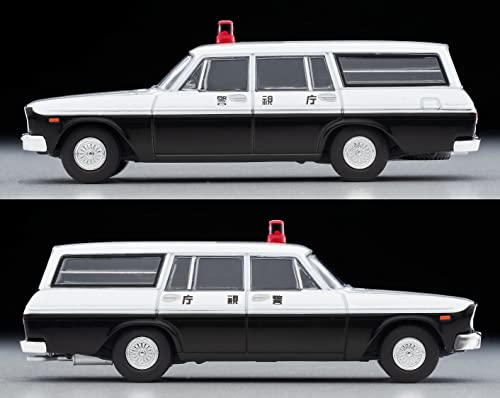 1/64 Scale Tomica Limited Vintage TLV-204a Toyopet Masterline Patrol Car (Metropolitan Police Department)