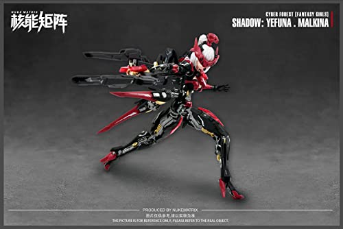 NUKE MATRIX "CYBER FOREST FANTASY GIRLS" SHADOW: YEFUNA MALKINA PLASTIC MODEL KIT