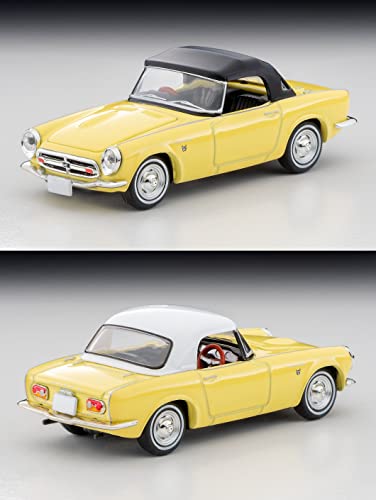 1/64 Scale Tomica Limited Vintage TLV-200b Honda S800 Closed Top (Yellow)
