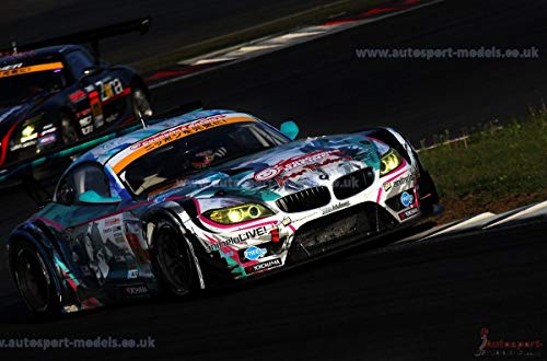 Hatsune Miku 2014 Hatsune Miku Good Smile Racing BMW Z4 GT3 (BMW Z4 GT3 - Round 8 (Motegi) Versione) - Scala 1/24 - Itasha, Good Smile Racing - Fujimi