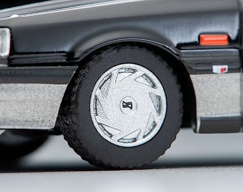 1/64 Scale Tomica Limited Vintage NEO TLV-N301b Nissan Skyline 4-door HT GTS Twin Cam 24V (Black / Silver) 1987