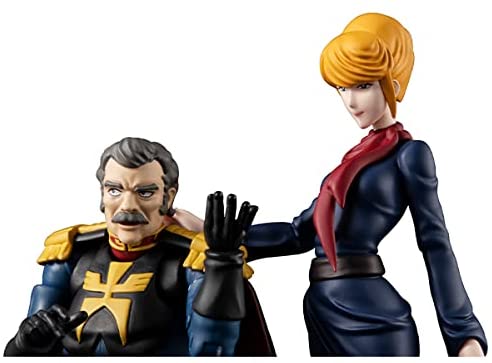 "Gundam" G.M.G. Principality of Zeon 07 Ramba Ral & Crowley Hamon
