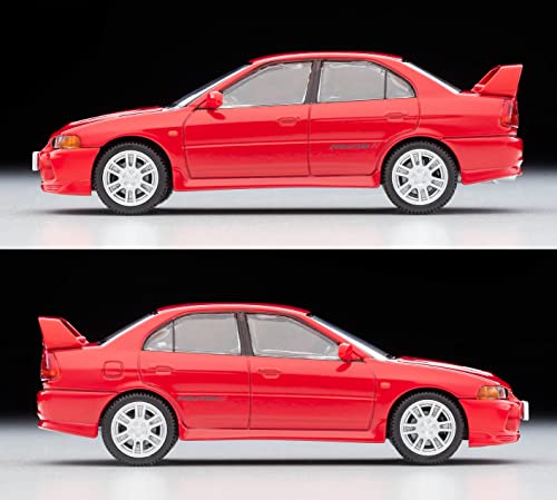 1/64 Scale Tomica Limited Vintage NEO TLV-N186d Mitsubishi Lancer GSR Evolution IV (Red)