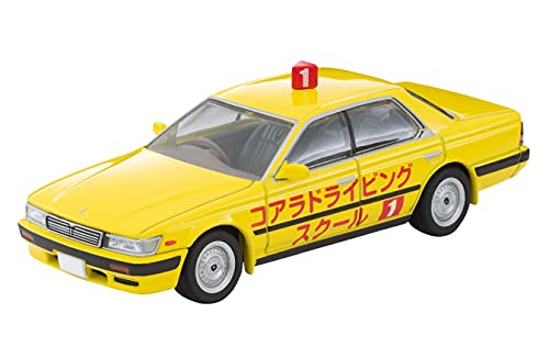 1/64 Scale Tomica Limited Vintage NEO TLV-N259a Nissan Laurel Training Car (Yellow) 1992