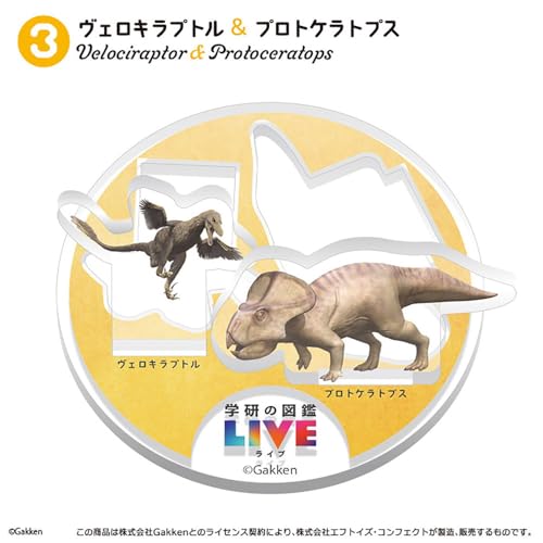 Gakken Picture Book LIVE Dinosaur Acrylic Stadium