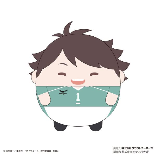 HQ-37 "Haikyu!!" Fuwakororin (M Size) 6 C Oikawa Toru