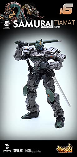 TOYSCOMIC FORGING SOUL SERIES AGS-16 AJ-09 SAMURAI TIAMAT THE BLACK DRAGON