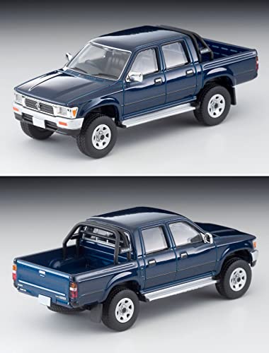 1/64 Scale Tomica Limited Vintage NEO LV-N255a Toyota Hilux 4WD Pick Up Double Cab SSR (Navy) 1995