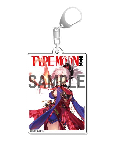 TYPE-MOON Ace Cover Illustration Acrylic Key Chain Miyamoto Musashi