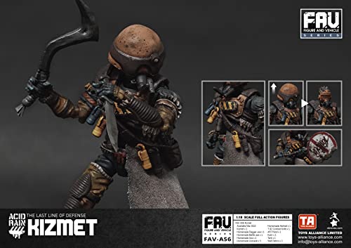 TOYS ALLIANCE LIMITED "ACID RAIN" 1/18 SCALE FAV-A56 KIZMET