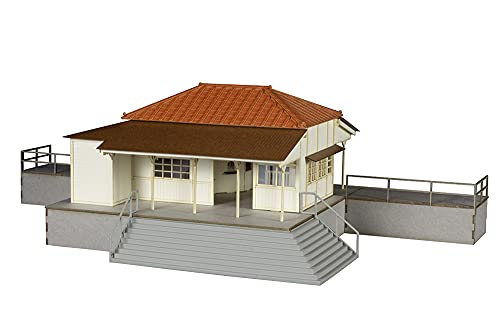 1/80 Scale Paper Plastic Kit Station Type Kominato Railway