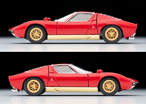 1/64 Scale Tomica Limited Vintage TLV Lamborghini Miura SV (Red)