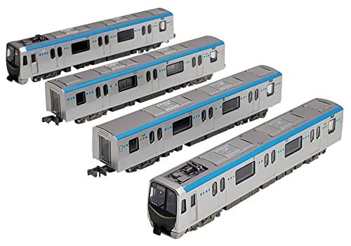 Linear Subway Collection Sendai City Transportation Bureau 2000 Series Tozai Line (Gold Belt) 4 Car Set B