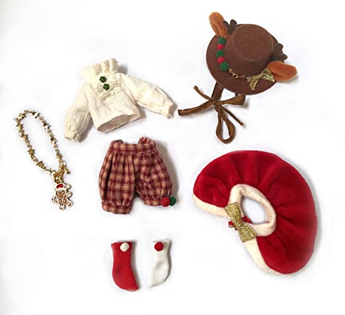 【GENESIS】PICCODO ACTION DOLL CHRISTMAS DOLL OUTFIT SET "GINGER COOKIE REINDEER"