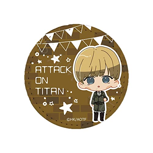 "Attack on Titan The Final Season" Vol. 3 Leather Badge Design SH Armin Brick