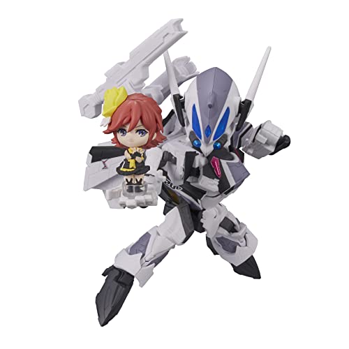 TINY SESSION "Macross Delta" VF-31F Siegfried (Messer Ihlefeld Fighter) with Kaname Buccaneer