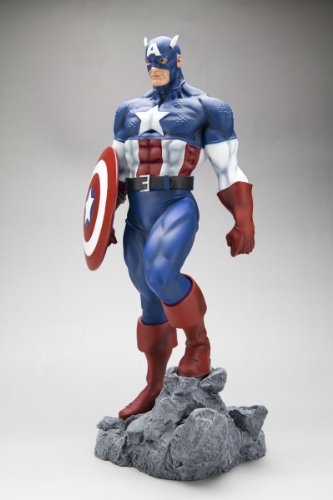 Captain America (Classic ver. version) - 1/6 scale - Fine Art Statue, Avengers - Kotobukiya